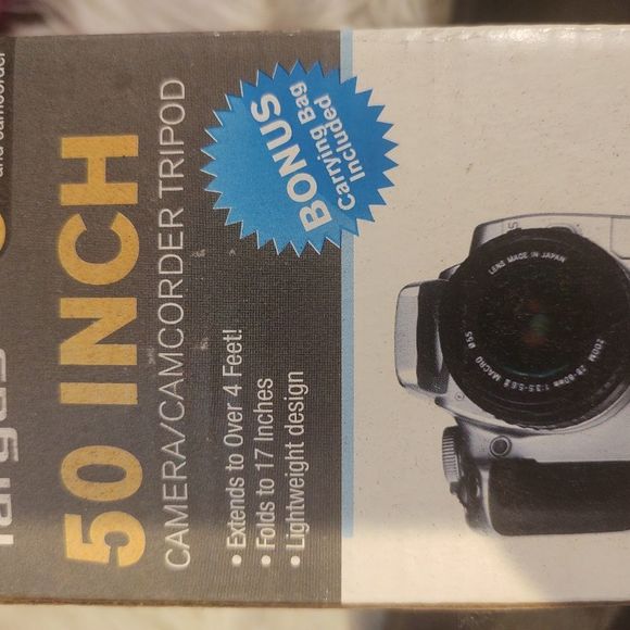 Targus 📸 50" Camera/Camcorder Tripod - Picture 2 of 2